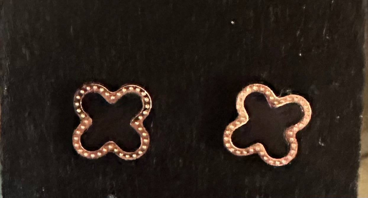 Black clover Earrings